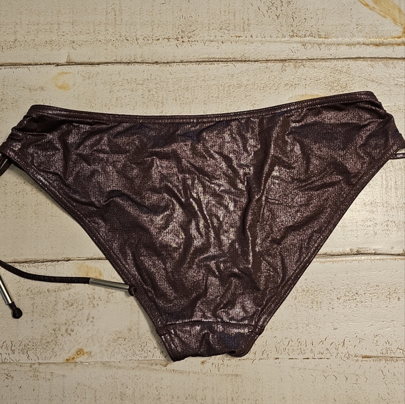 Victoria's Secret Shine Brown bikini bottom Size Small - Picture 2 of 3